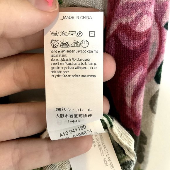 Les Copains Blue Blouse Size 10 NWT - Picture 2 of 5